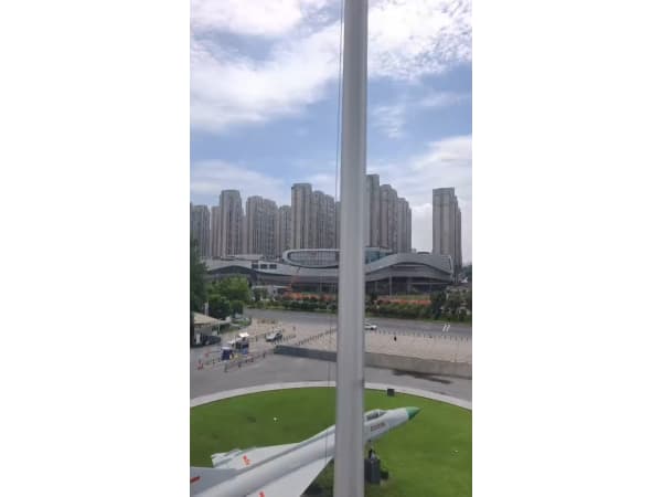 南昌航空大学旗杆维修
